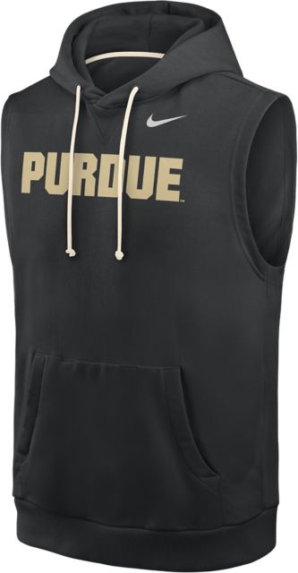 Purdue Boilermakers Sleeveless Hooded Shirt