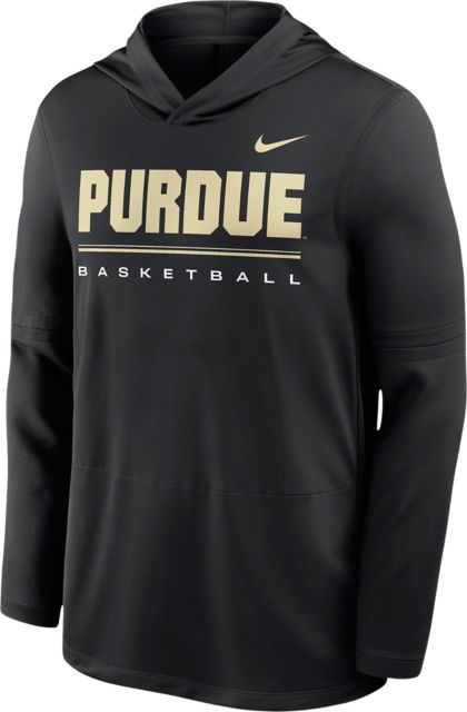 Purdue Boilermakers Dri Fit Lightweight Hooded Sweatshirt