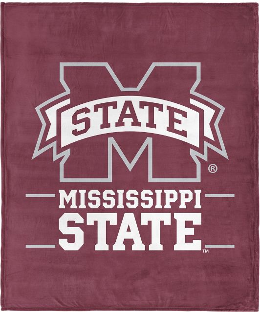 Mississippi State Bulldogs 46 x 60 Silk Touch Throw