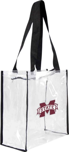 Mississippi State Bulldogs Clear Stadium Tote Bag