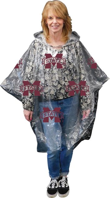 Mississippi State Bulldogs Rain Poncho