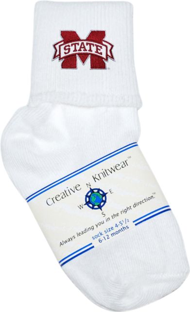 Mississippi State Bulldogs Anklet Socks