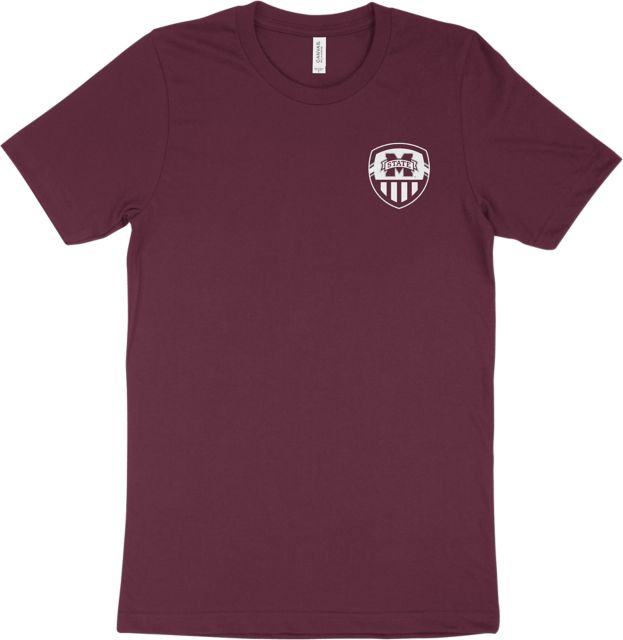 Mississippi State Bulldogs Soccer Crest Short Sleeve T-Shirt