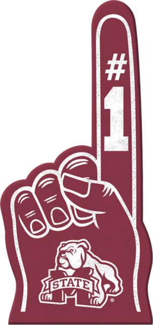 Mississippi State University 18'' Bulldogs Foam Finger