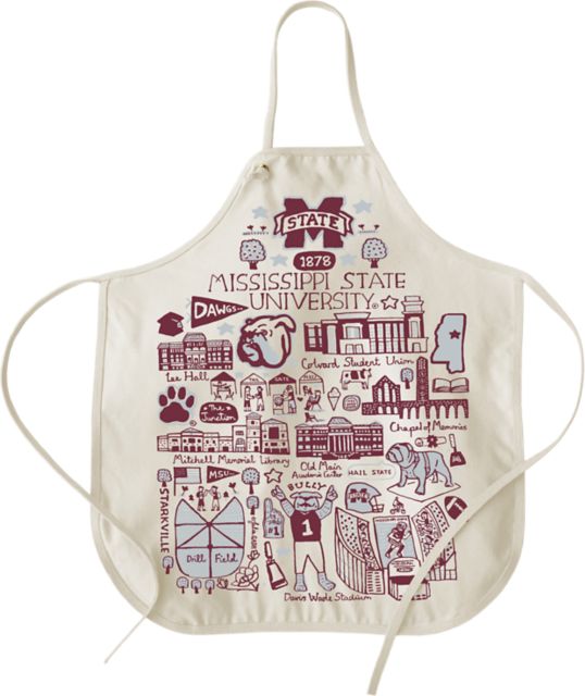 Mississippi State Bulldogs Julia Gash Canvas Apron
