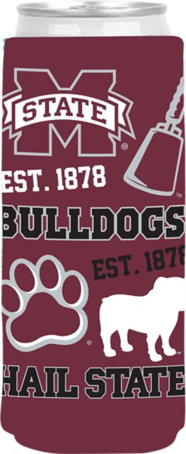 Mississippi State Bulldogs Slim Can Coozie