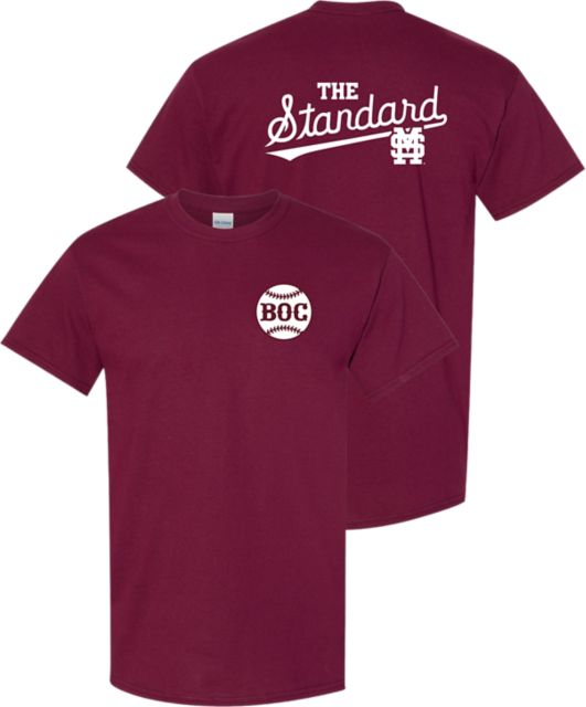 Mississippi State Bulldogs Baseball The Standard Short Sleeve T-Shirt