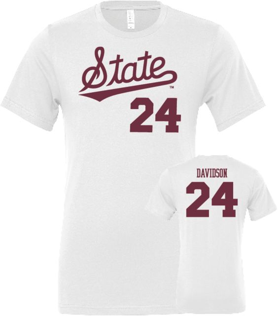 Mississippi State Bulldogs Softball T-Shirt Megan Davidson - 24