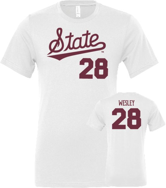 Mississippi State Bulldogs Softball T-Shirt Aspen Wesley - 28