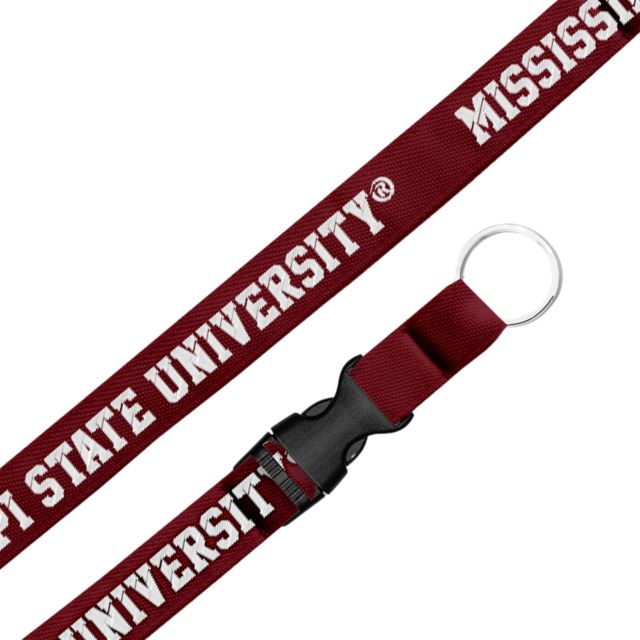 Mississippi State Bulldogs .75" Lanyard