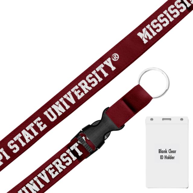 Mississippi State Bulldogs 3-4'' Lanyard