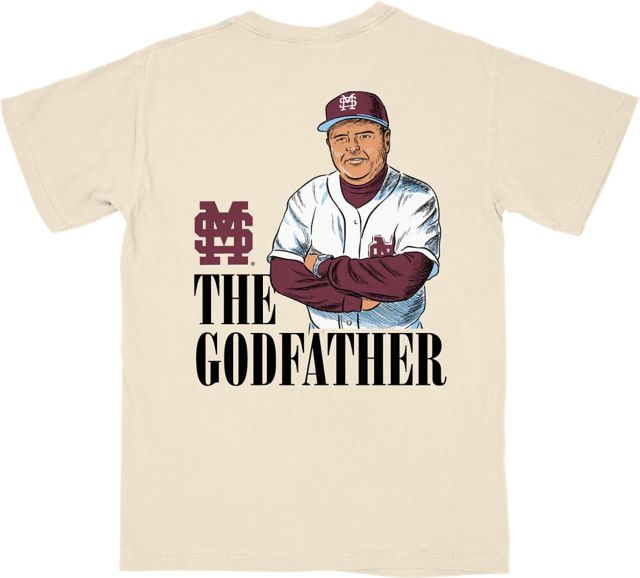 Mississippi State Bulldogs Baseball Ron Polk Pocket Short Sleeve T-Shirt