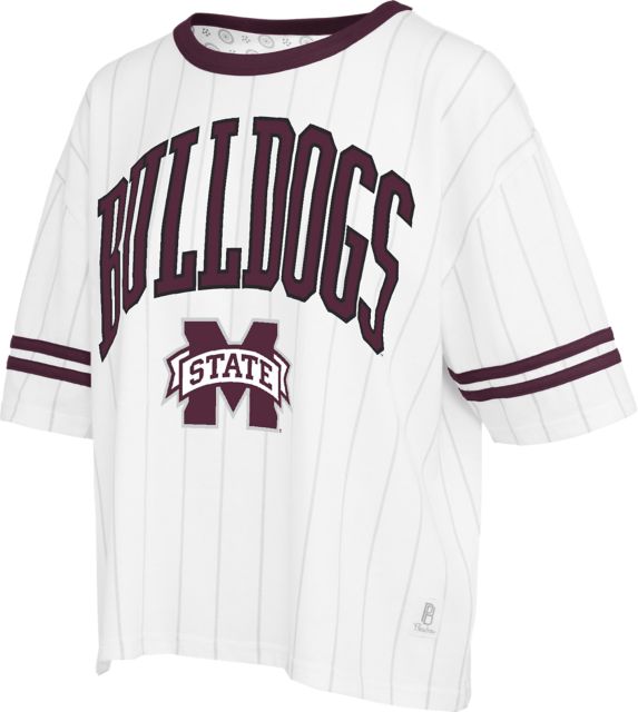 Mississippi State Bulldogs Women's Baseball Short Sleeve T-Shirt