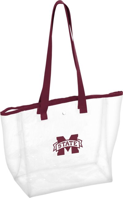 Mississippi State Bulldogs Clear Stadium Tote Bag