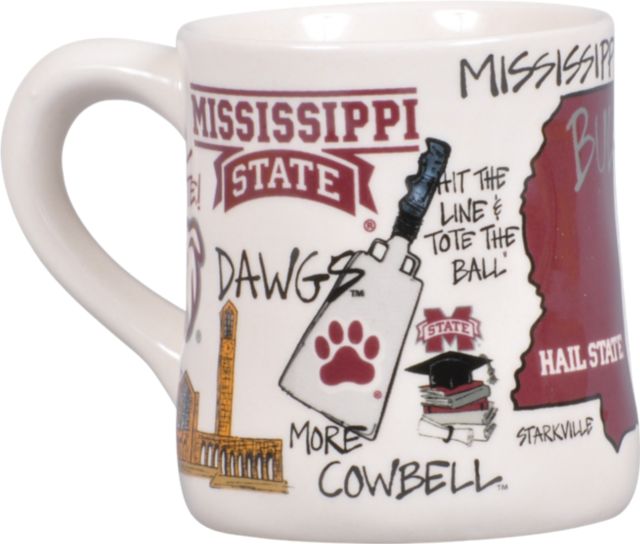 Mississippi State Bulldogs Icon Ceramic Mug
