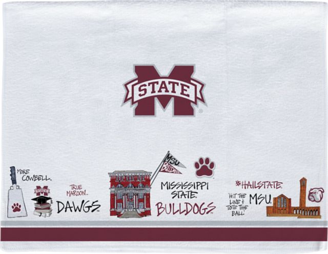 Mississippi State Bulldogs Hand Towel