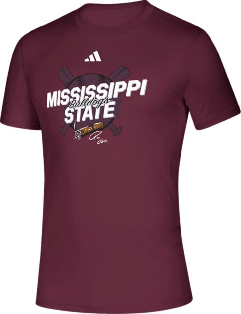 Mississippi State Bulldogs Baseball Ron Polk Short Sleeve T-Shirt