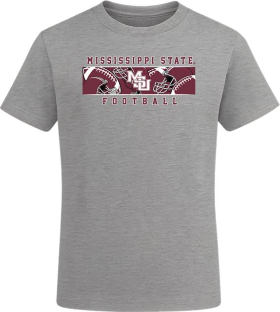 Mississippi State Bulldogs Football Toddler Short Sleeve T-Shirt