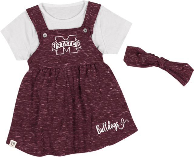 Mississippi State Bulldogs Infant Girl's Dress Set