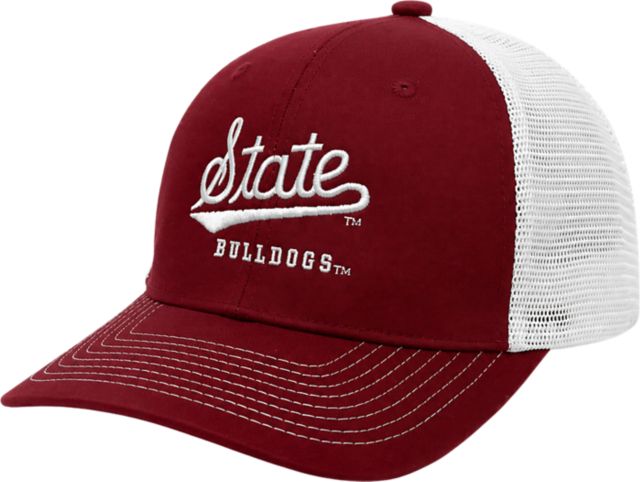 Mississippi State Bulldogs Structured Mesh Snapback Cap
