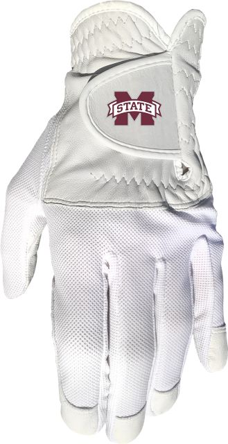 Mississippi State Bulldogs Leather Golf Glove