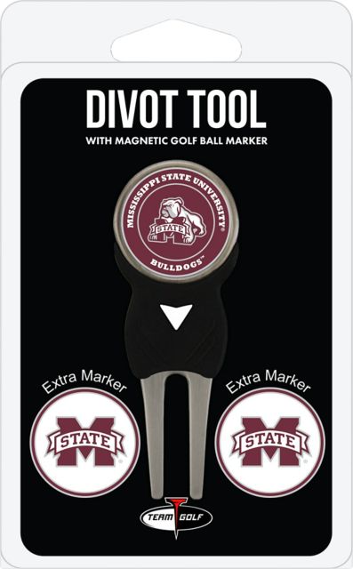 Mississippi State Bulldogs Golf Divot Tool With Chip Marker