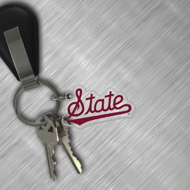 Mississippi State Bulldogs Keychain