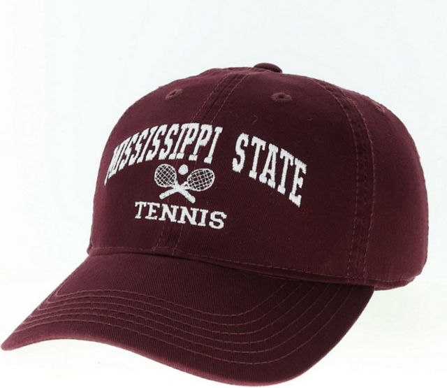 Mississippi State Bulldogs Tennis Relaxed Adjustable Hat