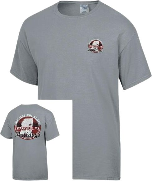 Mississippi State Bulldogs Basketball Short Sleeve T-Shirt
