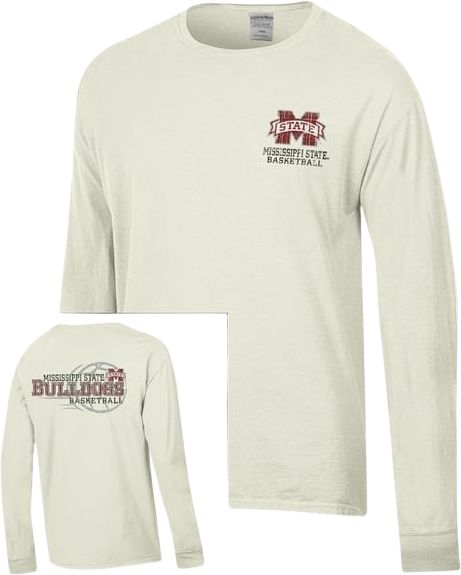 Mississippi State Bulldogs Basketball Long Sleeve T-Shirt