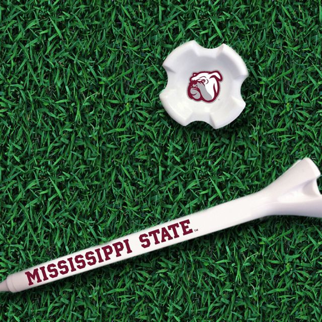 Mississippi State Bulldogs Golf Tees 10-Pack