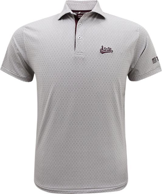 Mississippi State Bulldogs 3 Crown Polo