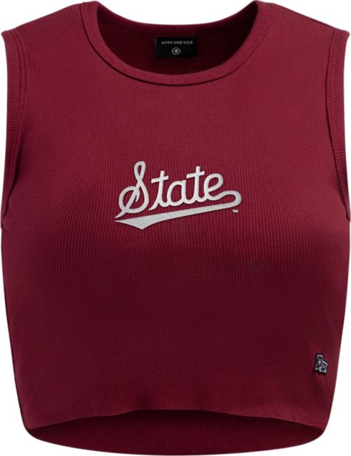 Mississippi State Bulldogs Women's Cut Off Tank Top