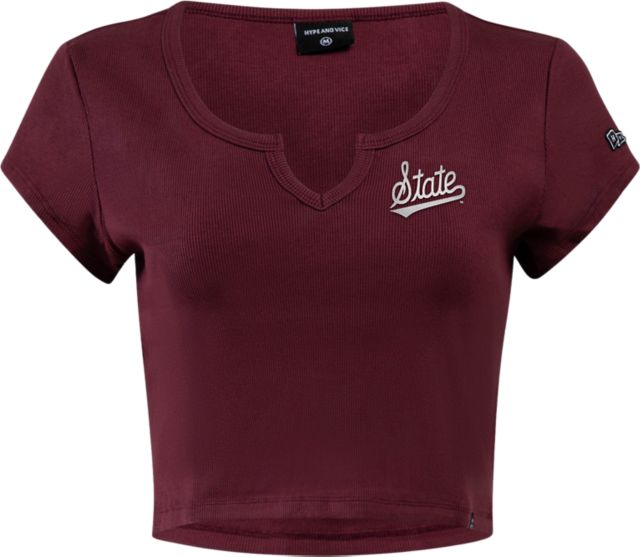 Mississippi State Bulldogs Women's Cali Short Sleeve T-Shirt