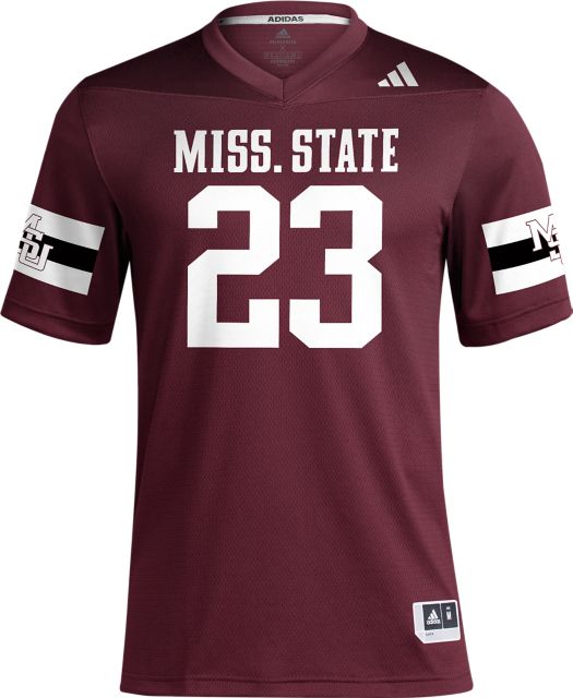 Mississippi State Bulldogs adidas Replica Baseball Jersey - White