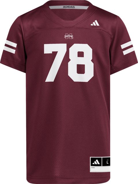 Mississippi State Bulldogs Football #78 Youth Replica Jersey
