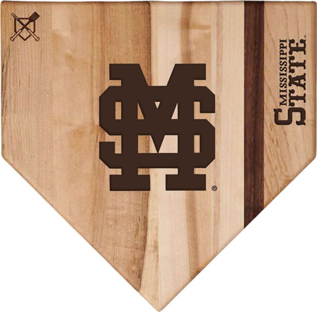Mississippi State Bulldogs 12" Home Plate Board