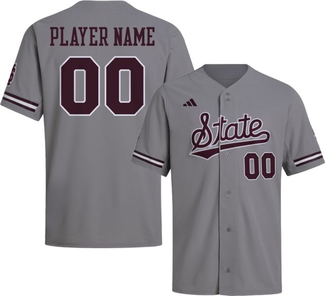 Mississippi State Bulldogs Baseball adidas Player Name Replica Jersey