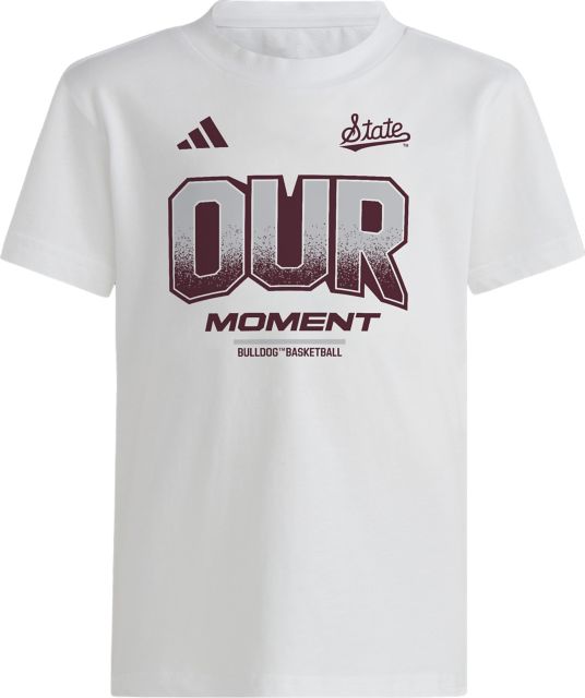 Mississippi State Bulldogs Basketball Our Moment 2024 Youth Bench T-Shirt