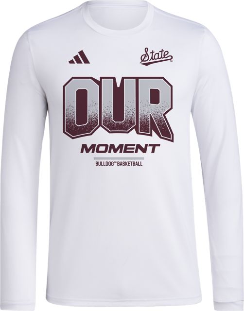 Mississippi State Bulldogs Basketball Our Moment 2024 Long Sleeve Bench T-Shirt