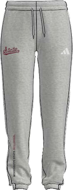 Mississippi State Bulldogs Women's 3 Stripe Pants