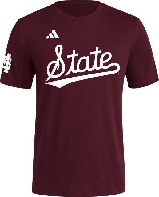 Mississippi State Bulldogs Baseball Short Sleeve T-Shirt