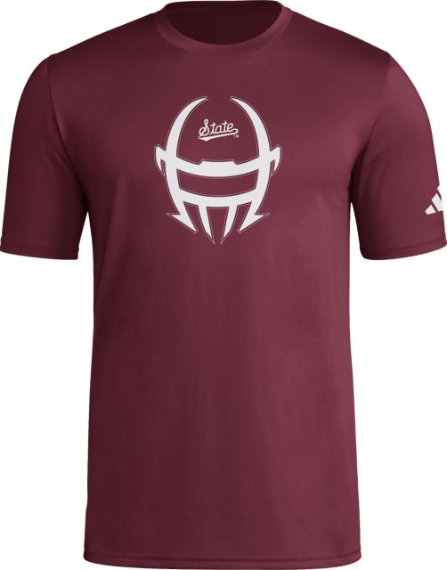Mississippi State Bulldogs Football Locker Room Pregame Short Sleeve T-Shirt