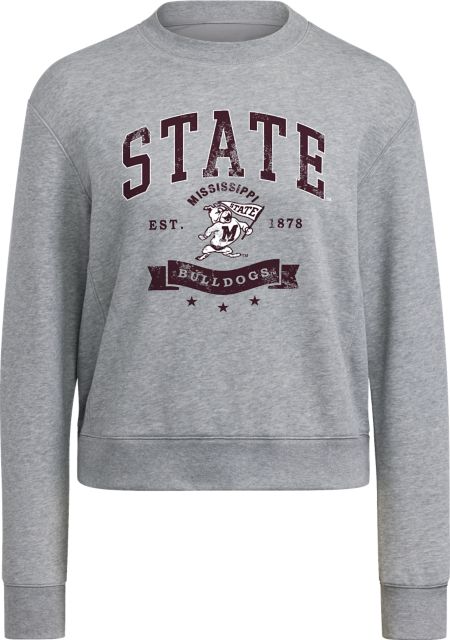 Mississippi State Bulldogs Women's Vintage Crewneck Sweatshirt