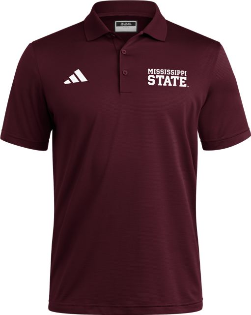 Mississippi State Bulldogs Ultimate365 Ottoman Stripe Polo