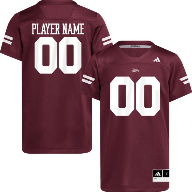 Mississippi State Bulldogs Football adidas Youth Replica Jersey