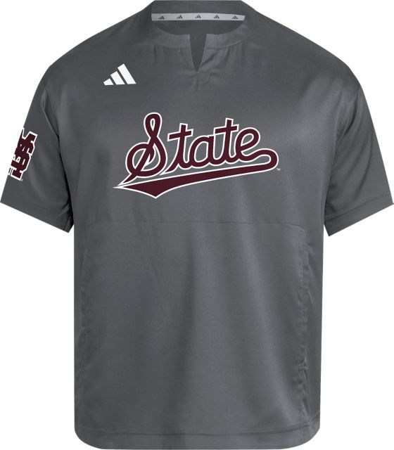 Mississippi State Bulldogs Baseball Adizero Dugout Cage Jacket