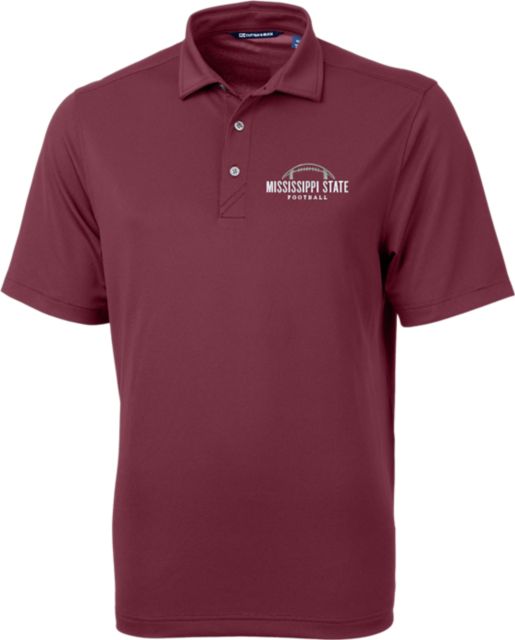 Mississippi State Bulldogs Football Eco Pique Polo
