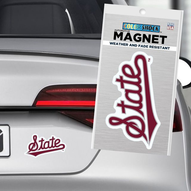 Mississippi State Bulldogs 4x4 Magnet