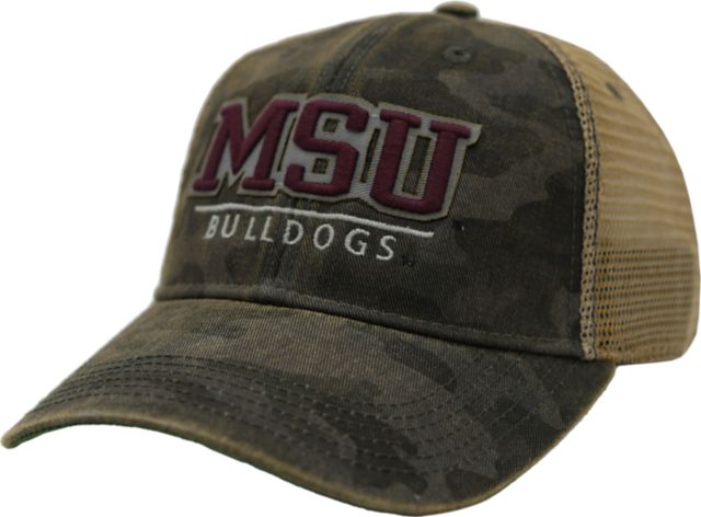 Mississippi State Bulldogs Old Favorite Camo Trucker